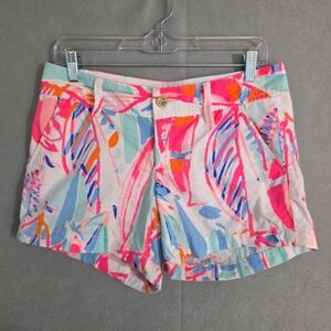 Lilly Pulitzer Womens 5" Out To Sea Callahan Shorts 19277 Size 2